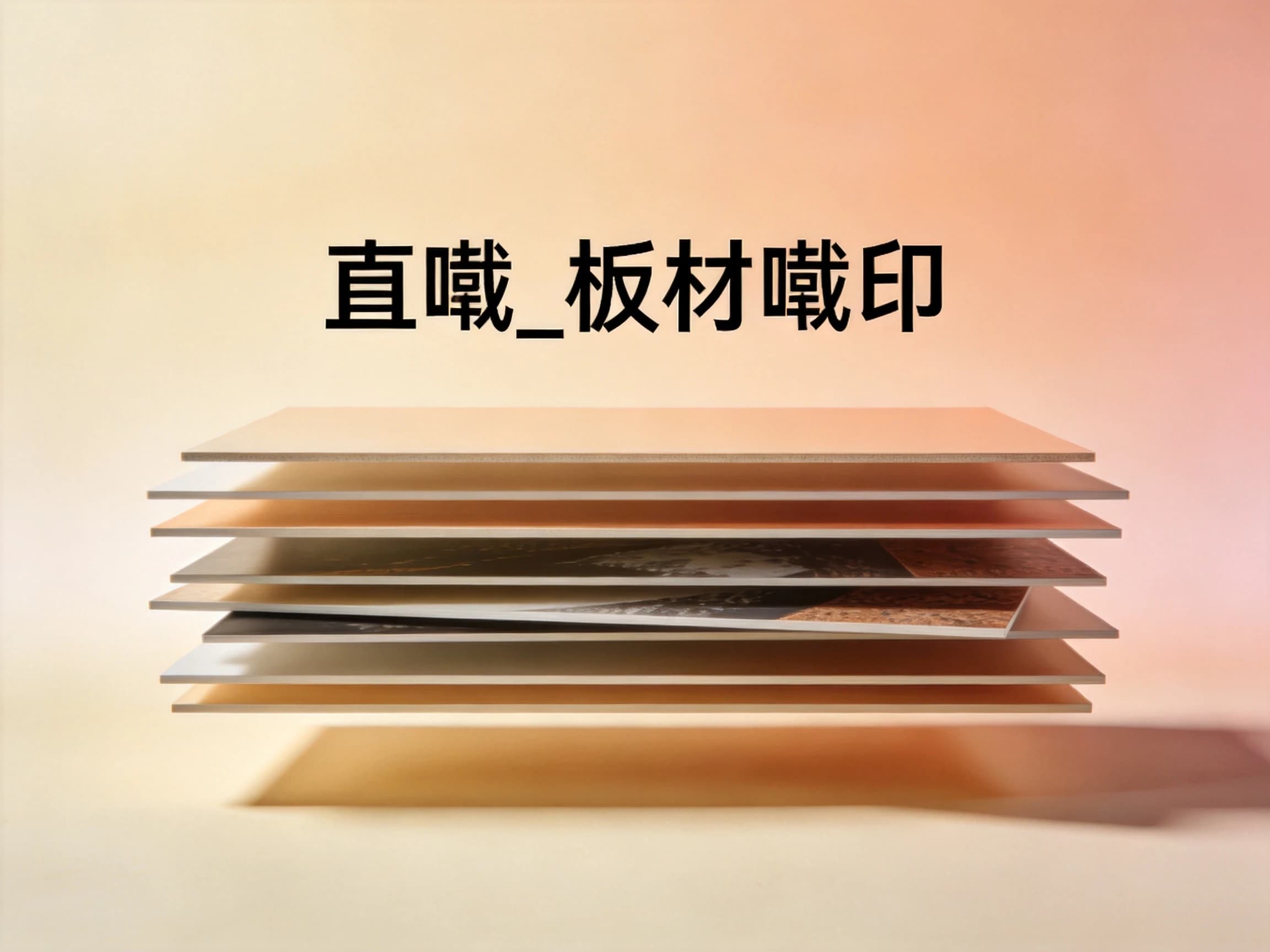 平面板材直接噴印