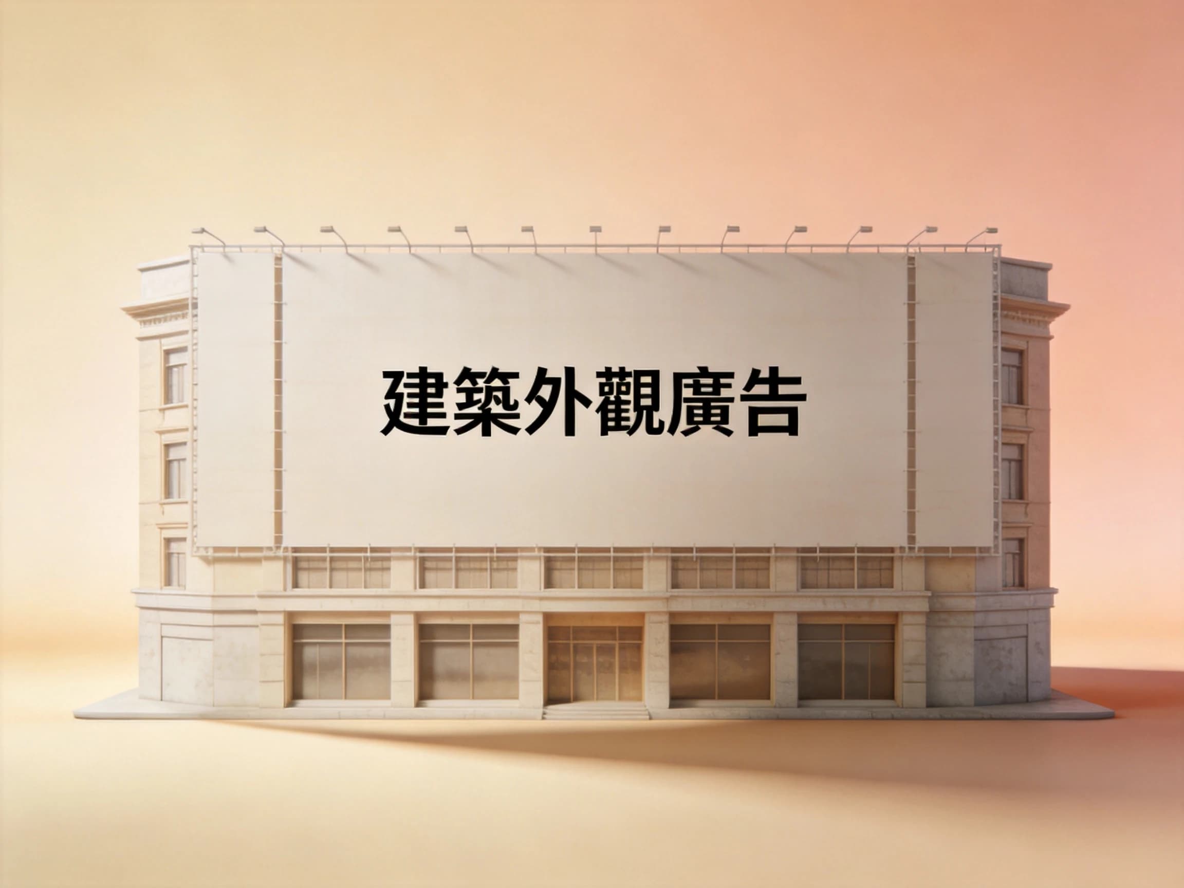 建築外觀廣告 - 戶外最常見的重要宣傳媒介